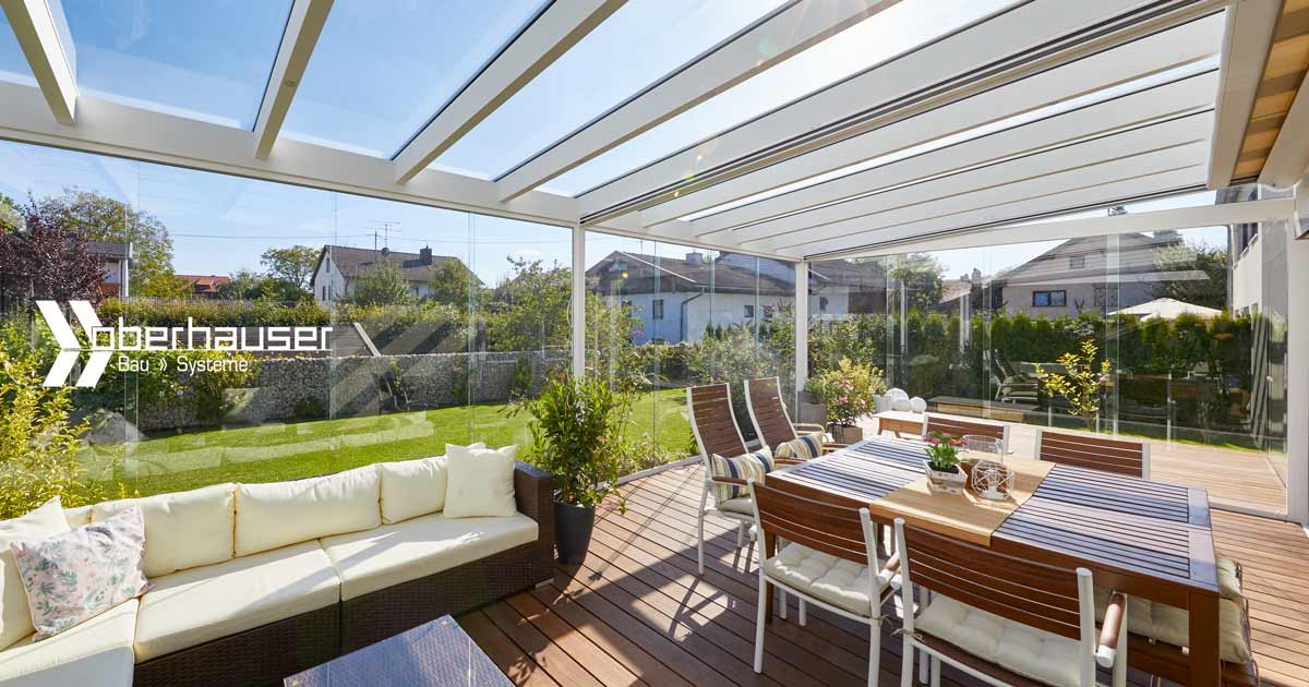 Überdachungen, Glasbau - Kaltwintergarten bauen mit Oberhauser Bausysteme GmbH