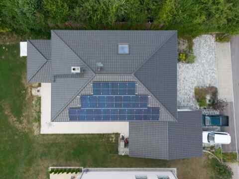 PV-Anlage Haus, genießen Sie die Freiheit und das Wohlfühlen in Ihrem nachhaltigen Eigenheim.