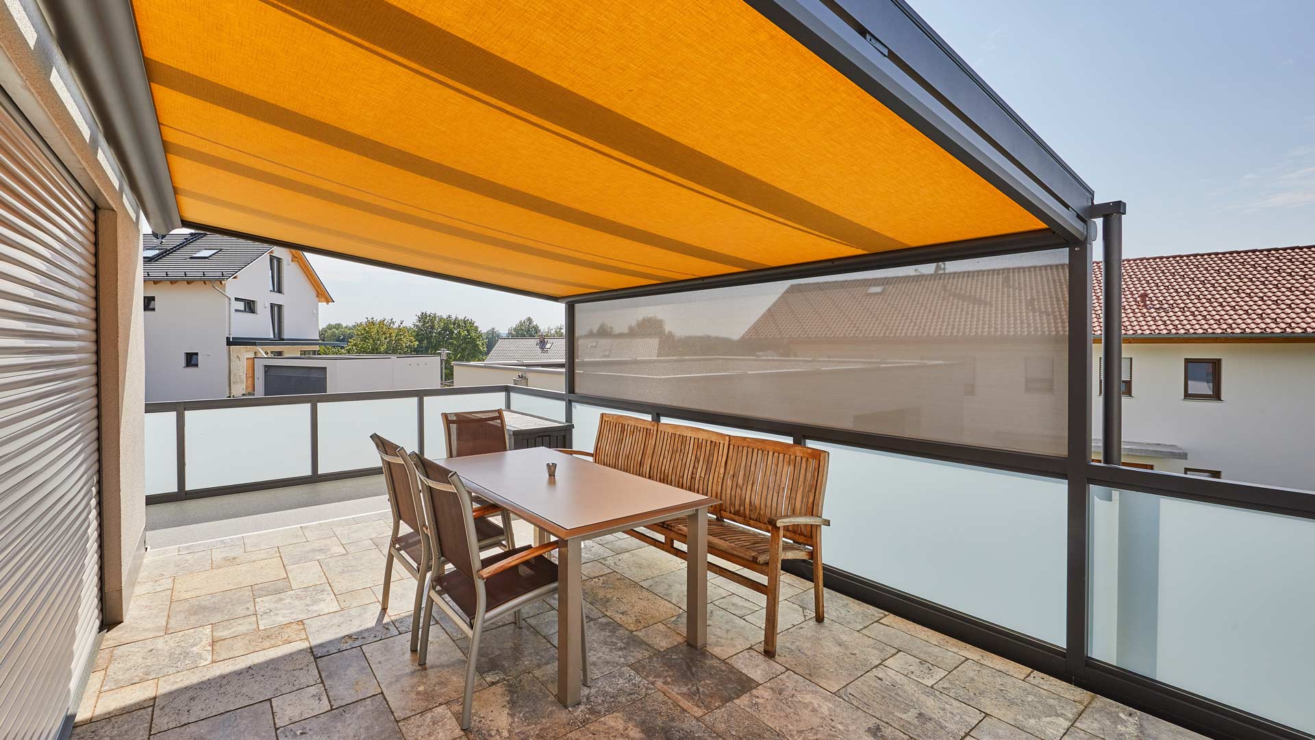 Glas Balkone und Geländer, Beschattung, Windschutz in Dorfen, Erding