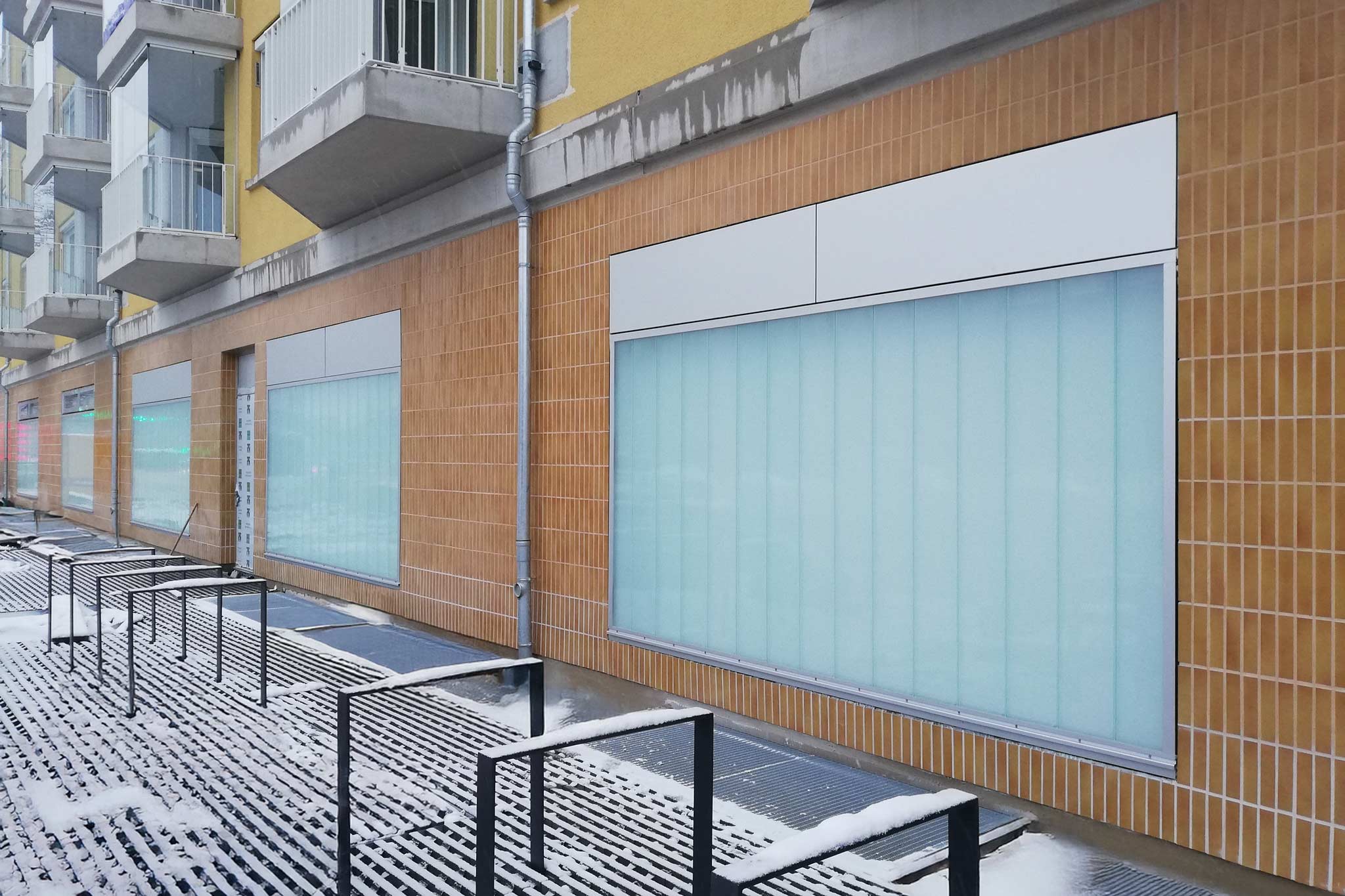 Profilitglas-Fassade