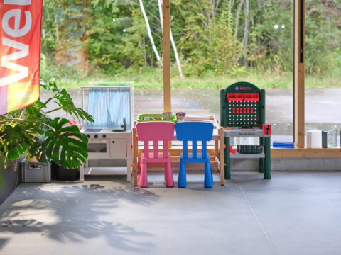 Kinderspielecke mit Spielküche