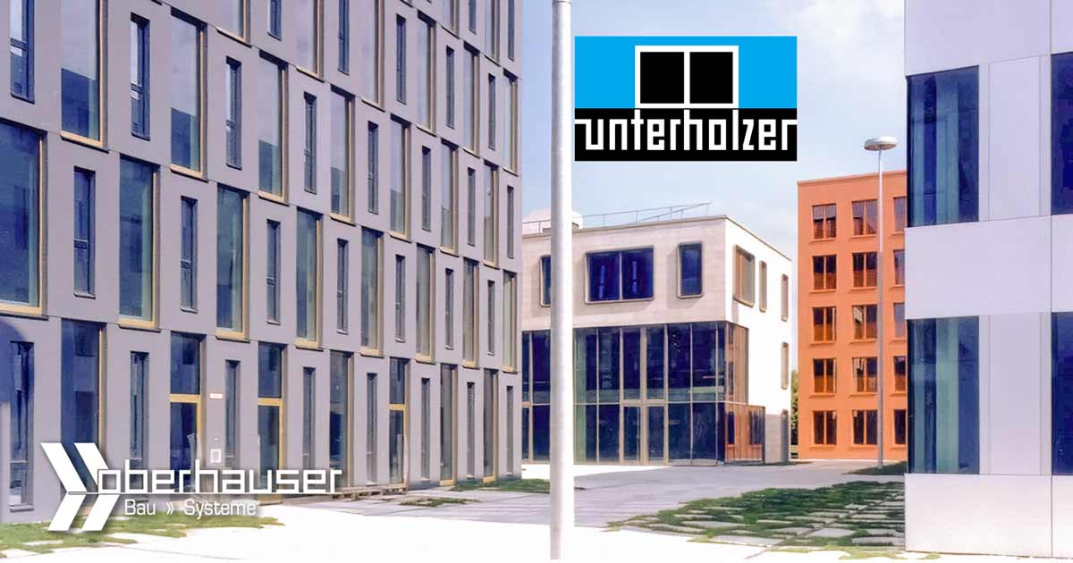 Park Village Unterföhring, München, Pfosten-Riegel-Fassaden