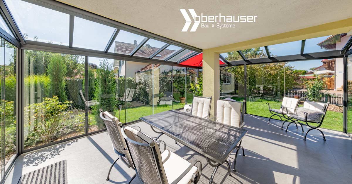Glasbau & Terrassenüberdachung bei Mühldorf | Oberhauser