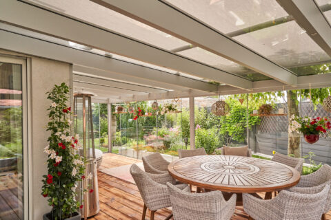 Ihr Traum-Wintergarten: lichtdurchflutet, barrierefrei, dauerhaft wertbeständig.